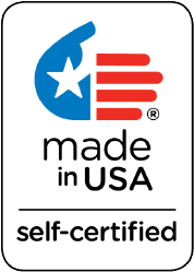 Made in USA self-certified logo